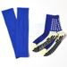 Unisex Football Socks Thickened Middle Tube Anti slip Adhesive Socks Leg Protection Set Soccer Grip Socks Set_maomaolike.com