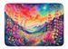 Snapdragon In Color Memory Foam Kitchen Mat Machine Washable Anti-Fatigue Mat Cushion Comfort Bath Mat Or Kitchen Rug_maomaolike.com