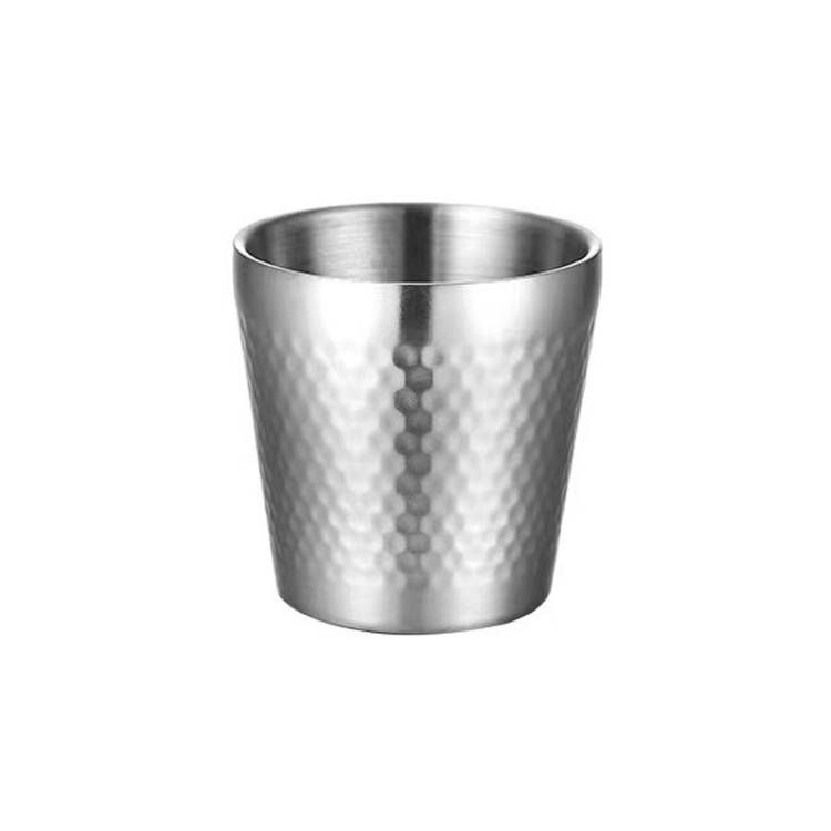 Hammer Mug Thickened Double-Layer Restaurant Tea Cups_maomaolike.com