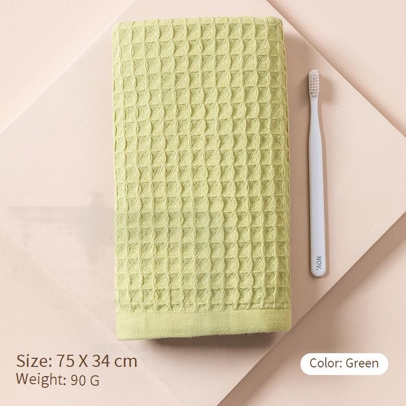 Home Textile Waffle Towel Pure Cotton Super Soft Absorbent And Quick Dry_maomaolike.com
