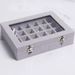 Jewelry Storage Box Earring Ring Necklace Jewelry Display Box Jewelry Classification Dustproof Transparent Flip Lid Jewelry Box_maomaolike.com
