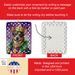 Australian Cattle Dog King Of Mardi Gras Porcelain Ornament Christmas Tree Hanging Decorations For Home Christmas Holiday, Rectangle, Gift, Multicolor_maomaolike.com