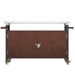 0utdoor Grill Cart With Stainless Steel Tabletop, Wheels & Storage - Waterproof BBQ Serving & Bar Cart_maomaolike.com