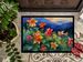 Colorado Rocky Mountain Columbine In Watercolor Doormat Front Door Mat Indoor Outdoor Rugs For Entryway, Non Slip Washable Low Pile, 24H X 36W_maomaolike.com