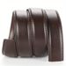 Set Of 2 Cowhide Belts Without Buckles, Designed For Automatic Buckles Belts, Large Size 105-140 150 160 170cm Waistband_maomaolike.com