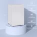 4.5 Cu.Ft Mini Fridge, Single Door Refrigerator With Freezer, Wheels, Adjustable Thermostat, Reversible Door, White_maomaolike.com