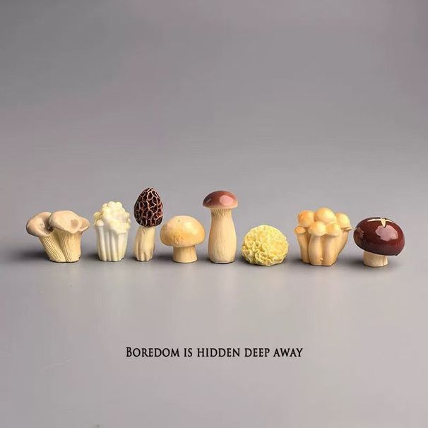 Bored, Place Some Cute Mushrooms To Heal Your Computer Desktop Japanese Style Workstation Office Desk Small Ornaments_maomaolike.com