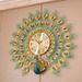 Fashion Nordic clock living room modern minimalist home decorative clock wall-mounted Net red creative restaurant wall clock Peacock_maomaolike.com