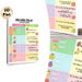German Grammar Four Cases Painting Poster, Colorful Cute Cartoon Fruit Themed Poster, Practical German Grammar Learning Aid, Suitable For Study Rooms_maomaolike.com