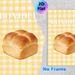 French Bread Themed Painting Poster, Warm Watercolor Style Poster, Plump Bread With Yellow Gingham Background And "Bonjour!" Text, Adds Cozy Warm_maomaolike.com
