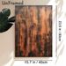 Vintage Wood Grain Painting Poster, Warm-toned Rustic Textured Wood Pattern Poster, Brings Natural Rustic Ambiance For Living Room, Study And Dining_maomaolike.com