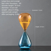 Nordic Modern Light Luxury Hourglass Timer 15/30/60 Minutes Housewarming Gift Simple Creative Decorative Ornament_maomaolike.com