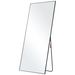VEVOR Full Length Mirror, 71'' X 31'', Extra Large Standing Hanging Or Leaning Rectangle Floor Tempered Mirror With Stand Aluminum Alloy Frame, Full Body Dressing Mirror For Living Room Bedroom, Black_maomaolike.com