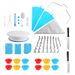 Home Piping Nozzle Set 106 Pieces Kitchen Cake Decorating Tools Rotating Stand Baking_maomaolike.com