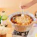 Tin Disposabl Hot Pot Packaging Bowl, Xtra Thick Non Washabl Aluminum Foil Pot, Hat-rsistant Picnic Outdoor_maomaolike.com