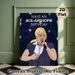 Birthday Themed Painting Poster, Vibrant Cartoon Singing Figure With Birthday Slogan Poster, Cheerful Festive Decor, Ideal For Birthday Parties And_maomaolike.com