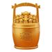 Sand Color Daily Progress Of Gold Living Room Office Desktop Decoration Filled With Yuanbao Water Bucket Ornament_maomaolike.com