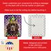 Newfoundland King Of Mardi Gras Porcelain Ornament Christmas Tree Hanging Decorations For Home Christmas Holiday, Rectangle, Gift, Multicolor_maomaolike.com