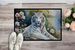 White Tiger Doormat Front Door Mat Indoor Outdoor Rugs For Entryway, Non Slip Washable Low Pile, 24H X 36W_maomaolike.com