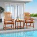 Foldable Patio Chair All-Weather HDPE Outdoor Dining Chair With Armrest For Indoor And Outdoor Settings, Living Room, Balcony, Porch, Patio, Etc_maomaolike.com