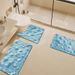 Bathroom Mat Toilet Mat Shower Mat Entrance Rug Absorbent Non-Slip Mat Soft Quick-Dry Machine Washable_maomaolike.com
