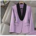 Women's Clothing Light luxury high-end professional suits fashionable temperament goddess style green suit jacket_maomaolike.com