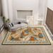 Living Room Rug Large Size Rug Abstract Geometric Pattern Bedroom Rug Plush Pile, Washable Thickened Underlay Bedside Rug Home Decor Rug_maomaolike.com