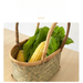 Handheld Vegetable Farmhouse Eco-Friendly Kitchen Storage Household Outing Shopping Basket Woven Bamboo Products_maomaolike.com