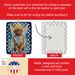 Dogue De Bordeaux My Angel Porcelain Ornament Christmas Tree Hanging Decorations For Home Christmas Holiday, Rectangle, Gift, Multicolor_maomaolike.com