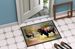 Wood Bison Doormat Front Door Mat Indoor Outdoor Rugs For Entryway, Non Slip Washable Low Pile, 24H X 36W_maomaolike.com