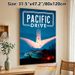 Pacific Drive Themed Painting Poster, Mysterious Vibrant Sci-Fi Wilderness & Modified Car Scene Poster, Immersive Atmospheric Design Ideal For Game_maomaolike.com