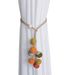 Modern New Simple Curtain Tiebacks With Adjustable Holes, Handmade Sheer Curtains, Gathered Hanging Balls, Decorative_maomaolike.com