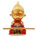 Gilded Car Ornament Office Decoration Sun Wukong Fighting Buddha Craft_maomaolike.com
