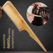 Anti-Static Cowhide Home Use, Tail For Children And Girls, Hair Salon Special Parting Comb_maomaolike.com