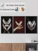 Therapeutic Aesthetics, Welcoming The Descent Of The Holy Spirit, A Bohemian-inspired Heart-shaped Bouquet Cradling White Doves, Peace And Romance._maomaolike.com