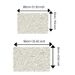 Bathroom Mat Toilet Mat Shower Mat Entrance Rug Absorbent Non-Slip Mat Soft Quick-Dry Machine Washable_maomaolike.com