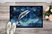 Dolphin In A Starry Sea Doormat Front Door Mat Indoor Outdoor Rugs For Entryway, Non Slip Washable Low Pile, 24H X 36W_maomaolike.com