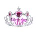Grevosea Birthday Crown Headband Happy Birthday Accessory Decoration Gift Grevosea13cm*9cm 12pcs_maomaolike.com