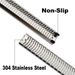 Lemon Zester, Stainless Steel Kitchen Cheese Grater, Plastic Cover Ergonomic Soft Black Handle_maomaolike.com