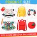 Back To School Porch Goose Outfit Set, Cute White Goose Ornament, Creative Home Courtyard Front Door Decorations
_maomaolike.com