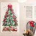 Foreign Trade Dongdi Decoration Hanging Party Festive Atmosphere Ins Christmas Tree Background Cloth Gift_maomaolike.com