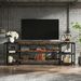 TV Stand, 3-Tier Media Entertainment Center For TV Up To 85"_maomaolike.com