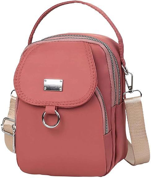 Army Green Water-Proof Women Crossbody Bag Multi Compartment Mobile Phone Bag Women Messenger Bag Casual Oxford Cloth Women Bag Shoulder_maomaolike.com