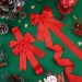6 Pieces Christmas Door Cabinet Bows Large Christmas Red Ribbons Cabinet Door Bows For Christmas Festive Party Supplies, 10 X 87 Inches_maomaolike.com