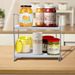 Ncheli Double Layer Corner Shelf Kitchen Worktop Spice Rack Corner Wall Shelf Standing Cup Shelf For Kitchen, Living Room, Bathroom, Bedroom (White)_maomaolike.com