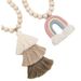 Curtain Tiebacks No Drilling Handwoven Three-Color Rainbow Natural Wood French Tassel Tie Bands Cotton Linen Magnetic_maomaolike.com
