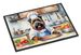 Bouvier Des Flandres The Chef Doormat Front Door Mat Indoor Outdoor Rugs For Entryway, Non Slip Washable Low Pile, 24H X 36W_maomaolike.com