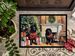 Tibetan Mastiff Cozy Christmas Doormat Front Door Mat Indoor Outdoor Rugs For Entryway, Non Slip Washable Low Pile, 24H X 36W_maomaolike.com