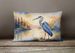 Birds, Birds, Birds Throw Pillow Throw Pillow For Indoor Couch Bed Outdoor Patio Washable, Blue Heron Golden Hour 7499,12Hx16W_maomaolike.com