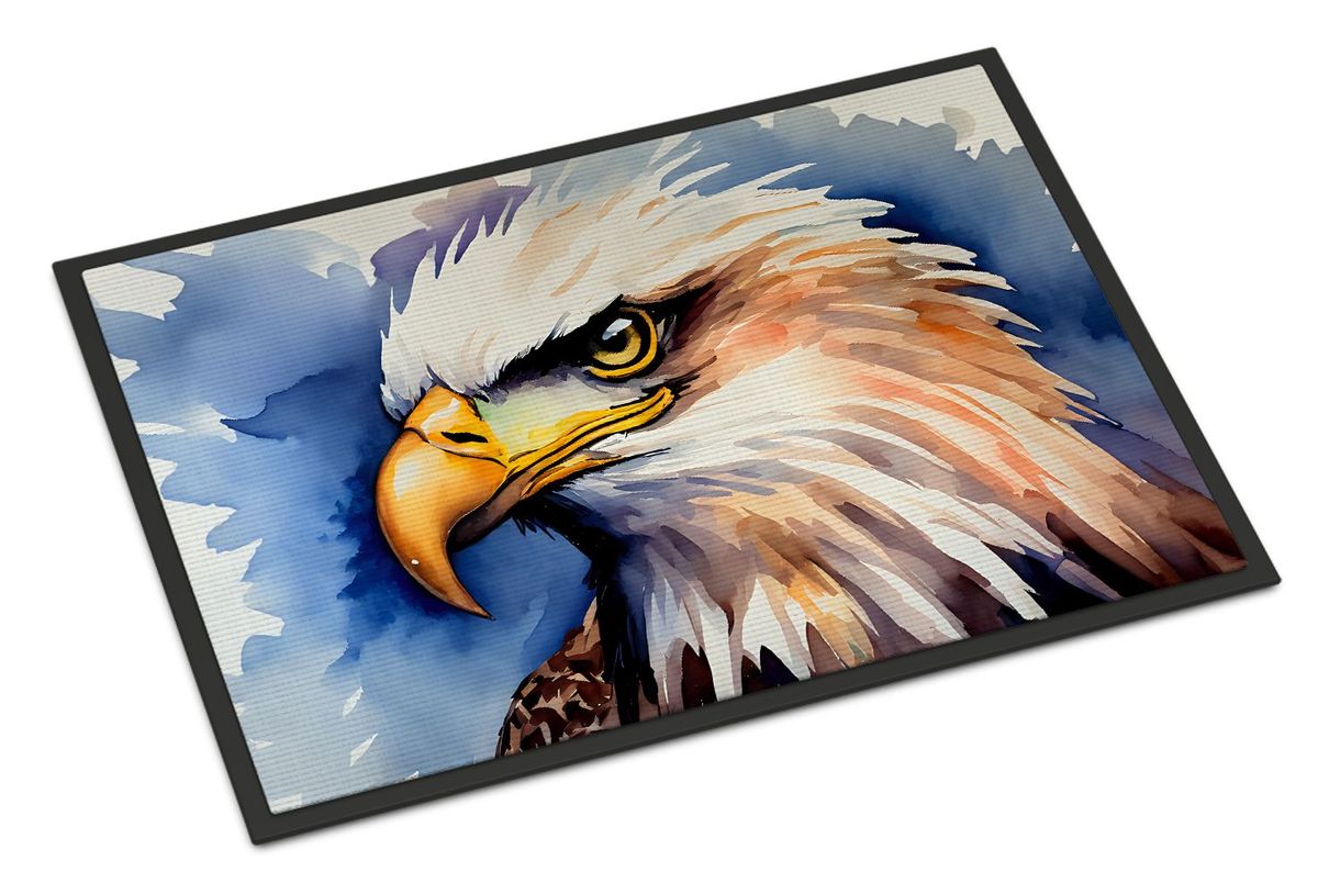 Eagle Doormat Front Door Mat Indoor Outdoor Rugs For Entryway, Non Slip Washable Low Pile, 24H X 36W_maomaolike.com